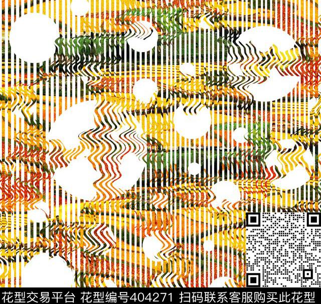 潮流抽象复古数码印花华亿平台下载（图片编号: 404271） - 瓦栏（Walan）