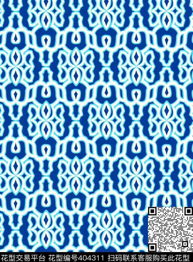 民族风格几何图形时尚泳装传统印花华亿平台下载（图片编号: 404311） - 瓦栏（Walan）