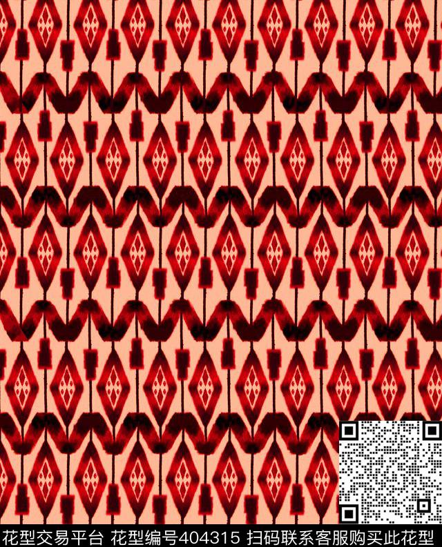 部落几何图形民族风格传统印花华亿平台下载（图片编号: 404315） - 瓦栏（Walan）