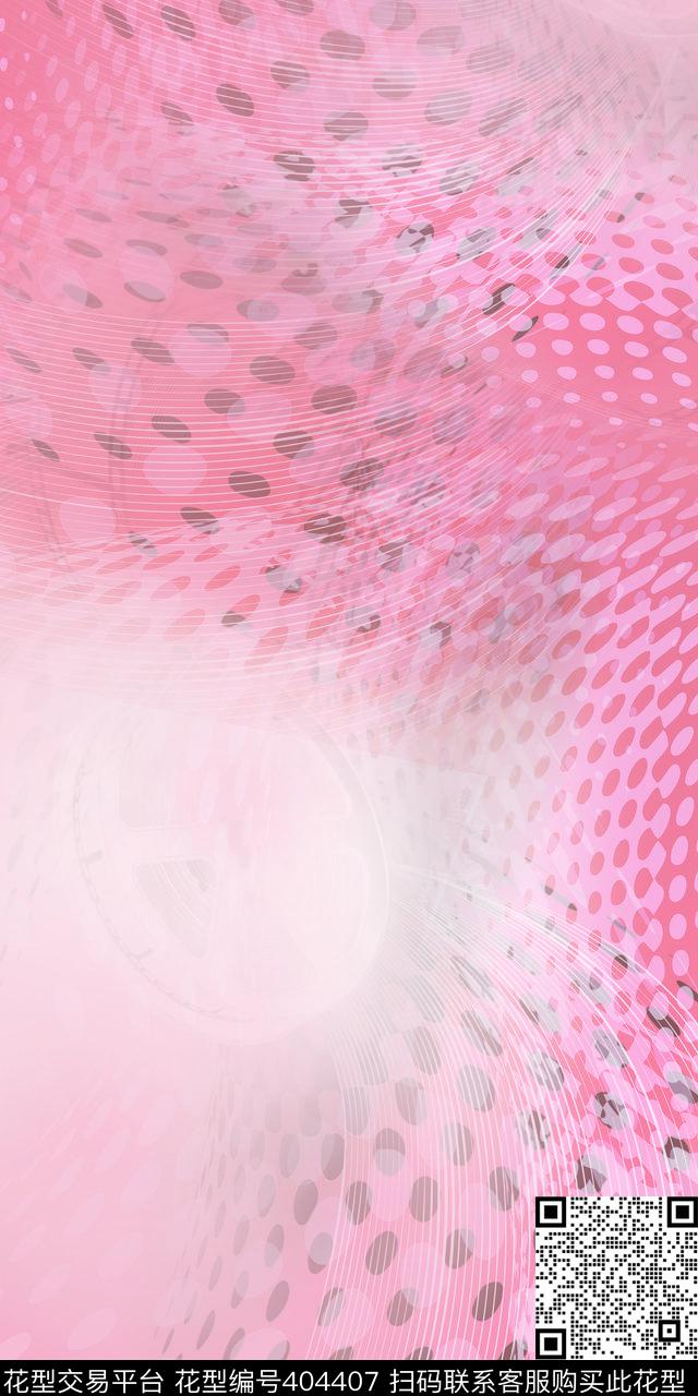 时尚光圈T恤数码印花华亿平台下载（图片编号: 404407） - 瓦栏（Walan）