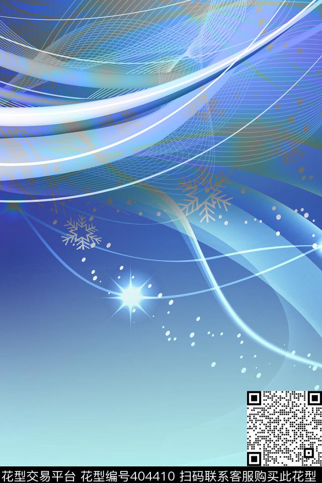 时尚光影T恤数码印花华亿平台下载（图片编号: 404410） - 瓦栏（Walan）