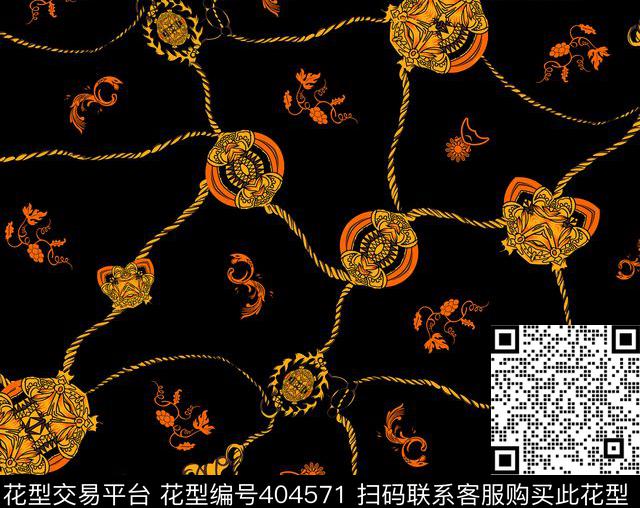 宫廷米兰欧美风格传统印花华亿平台下载（图片编号: 404571） - 瓦栏（Walan）