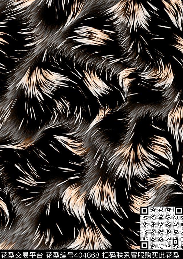 霸气动物纹男装数码印花华亿平台下载（图片编号: 404868） - 瓦栏（Walan）