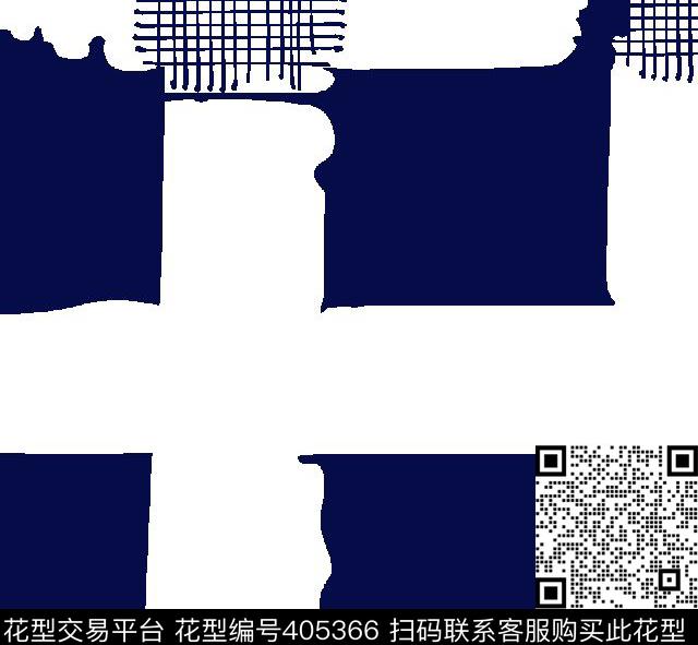 格子壹人行几何花传统印花华亿平台下载（图片编号: 405366） - 瓦栏（Walan）