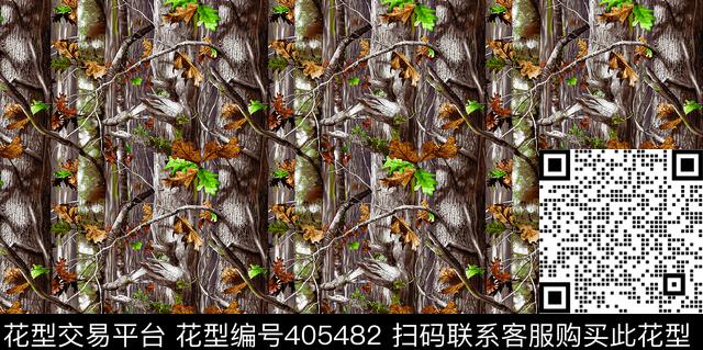 热带风情灰数码印花华亿平台下载（图片编号: 405482） - 瓦栏（Walan）