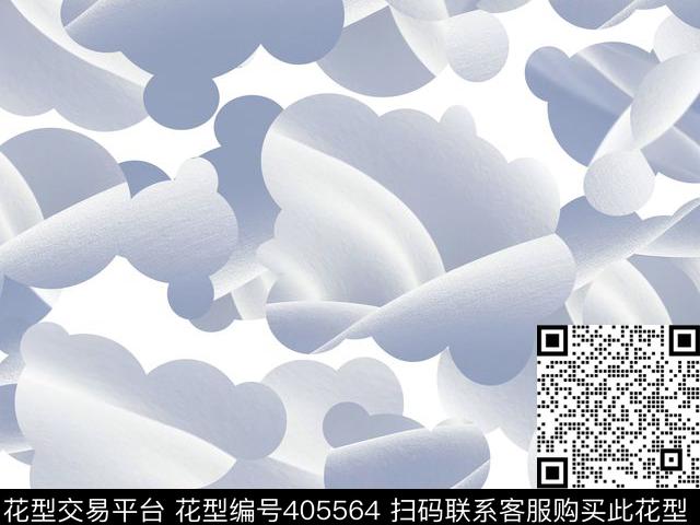 潮流复古抽象数码印花华亿平台下载（图片编号: 405564） - 瓦栏（Walan）