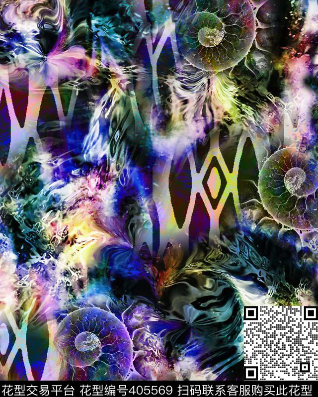 abstractlignt数码印花华亿平台下载（图片编号: 405569） - 瓦栏（Walan）