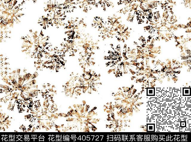 异形传统印花华亿平台下载（图片编号: 405727） - 瓦栏（Walan）