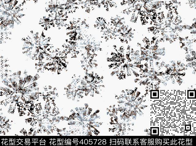 异形传统印花华亿平台下载（图片编号: 405728） - 瓦栏（Walan）