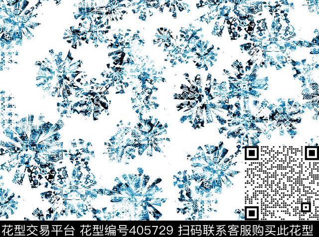 异形传统印花华亿平台下载（图片编号: 405729） - 瓦栏（Walan）