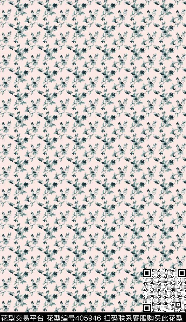 流行碎花时尚传统印花华亿平台下载（图片编号: 405946） - 瓦栏（Walan）