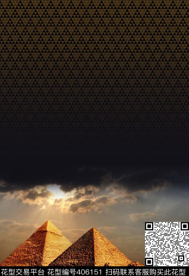 埃及定位风景数码印花华亿平台下载（图片编号: 406151） - 瓦栏（Walan）