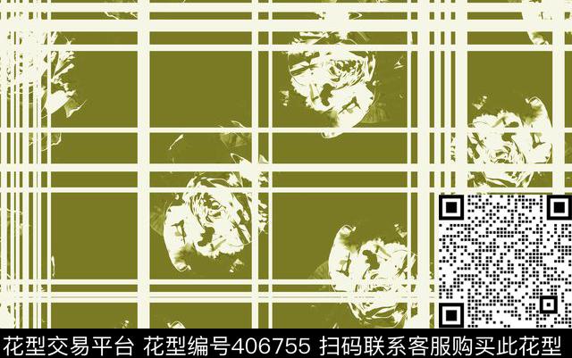 时尚几何剪影传统印花华亿平台下载（图片编号: 406755） - 瓦栏（Walan）