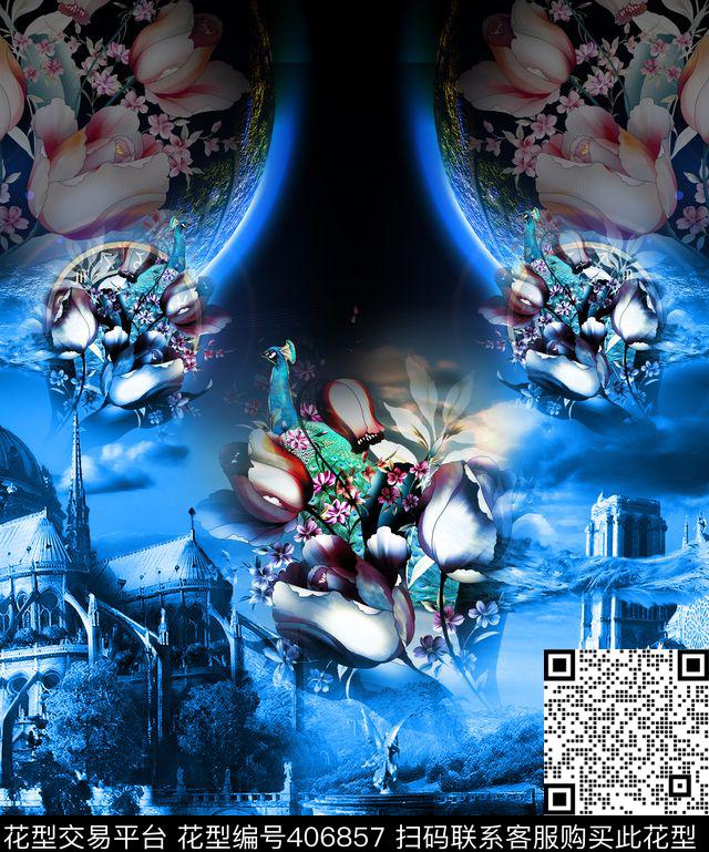 欧式数码印花华亿平台下载（图片编号: 406857） - 瓦栏（Walan）