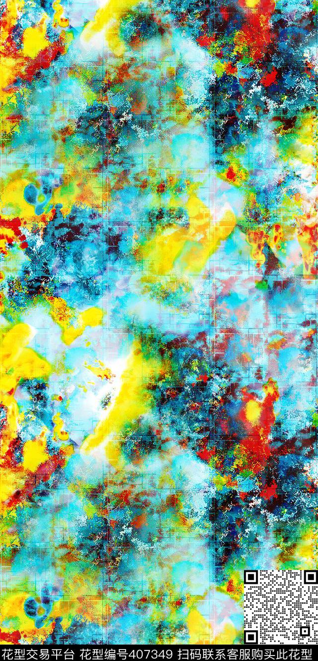 衬衫床单男装数码印花华亿平台下载（图片编号: 407349） - 瓦栏（Walan）