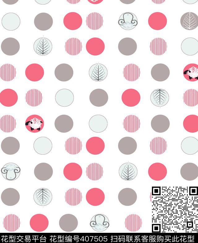 布艺衬衫床品传统印花华亿平台下载（图片编号: 407505） - 瓦栏（Walan）