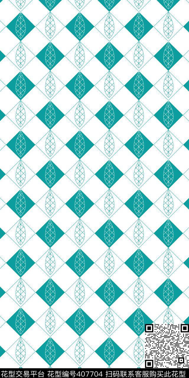 现代花纹中国风传统印花华亿平台下载（图片编号: 407704） - 瓦栏（Walan）