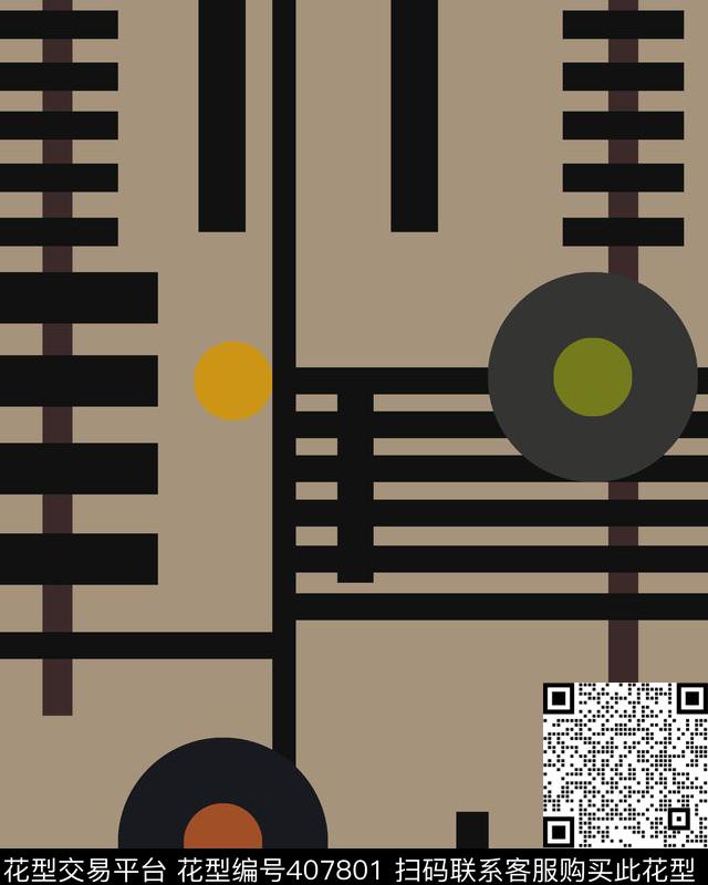 传统几何传统印花华亿平台下载（图片编号: 407801） - 瓦栏（Walan）