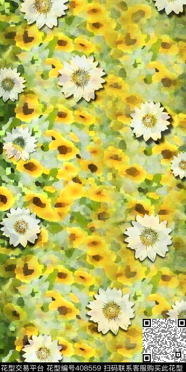 花家纺女装传统印花华亿平台下载（图片编号: 408559） - 瓦栏（Walan）