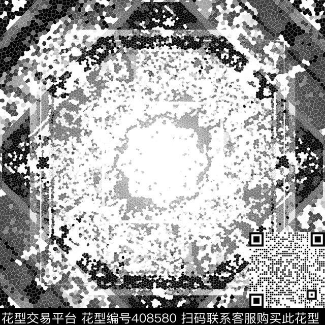 民族风怀旧方巾数码印花华亿平台下载（图片编号: 408580） - 瓦栏（Walan）