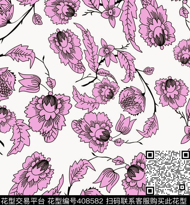 华亿平台欧美传统印花华亿平台下载（图片编号: 408582） - 瓦栏（Walan）