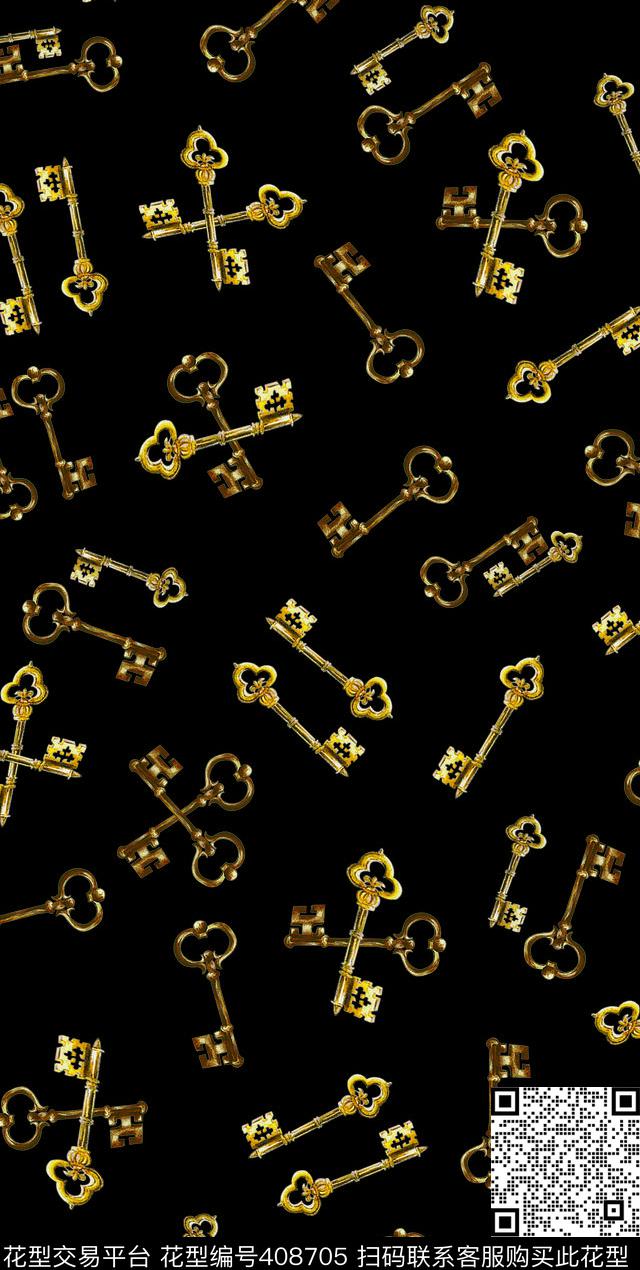 钥匙数码印花华亿平台下载（图片编号: 408705） - 瓦栏（Walan）