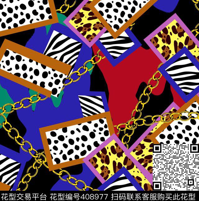 大牌几何传统印花华亿平台下载（图片编号: 408977） - 瓦栏（Walan）