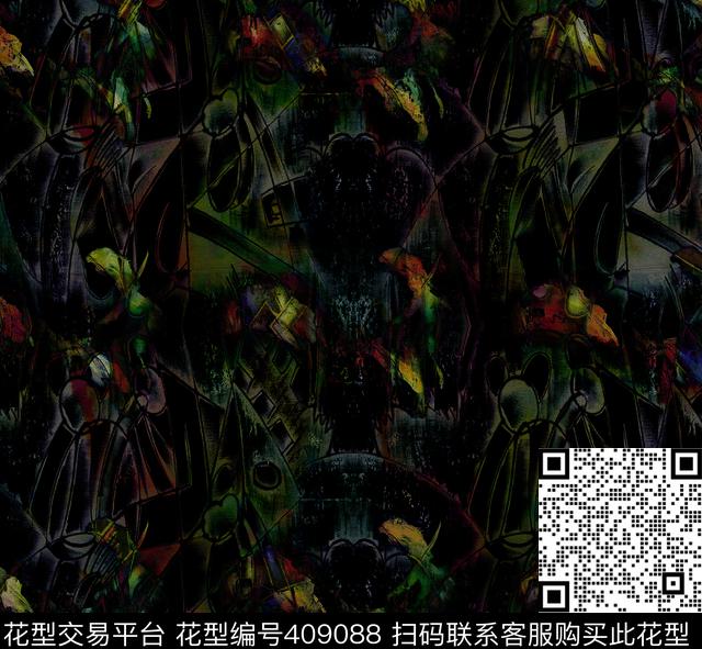 抽象古铜色壁纸传统印花华亿平台下载（图片编号: 409088） - 瓦栏（Walan）