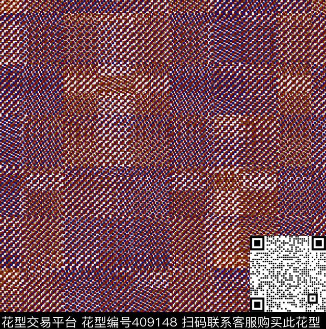方格传统华亿平台简单数码印花华亿平台下载（图片编号: 409148） - 瓦栏（Walan）