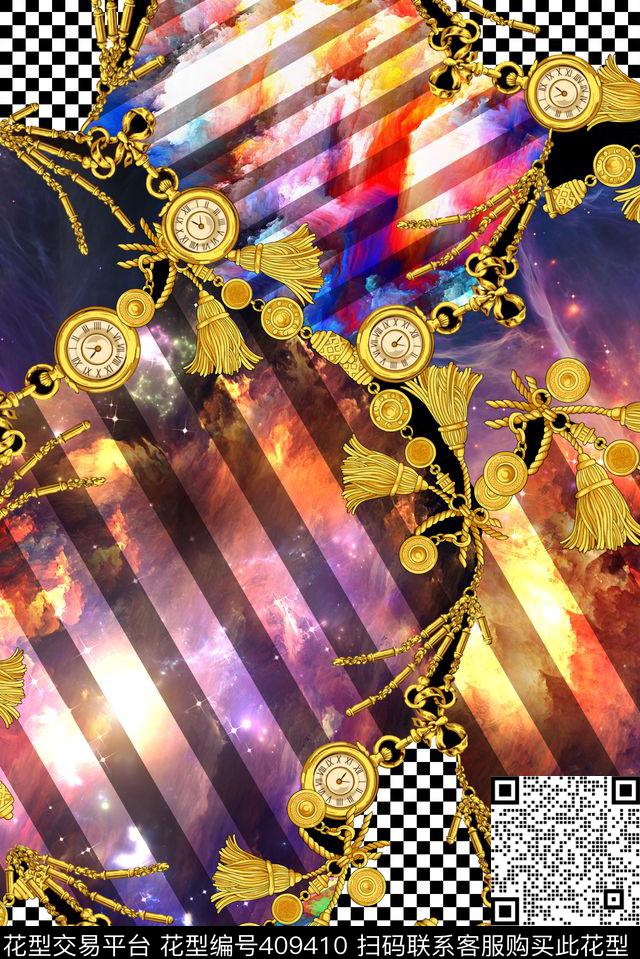 服装挂坠经典格纹数码印花华亿平台下载（图片编号: 409410） - 瓦栏（Walan）