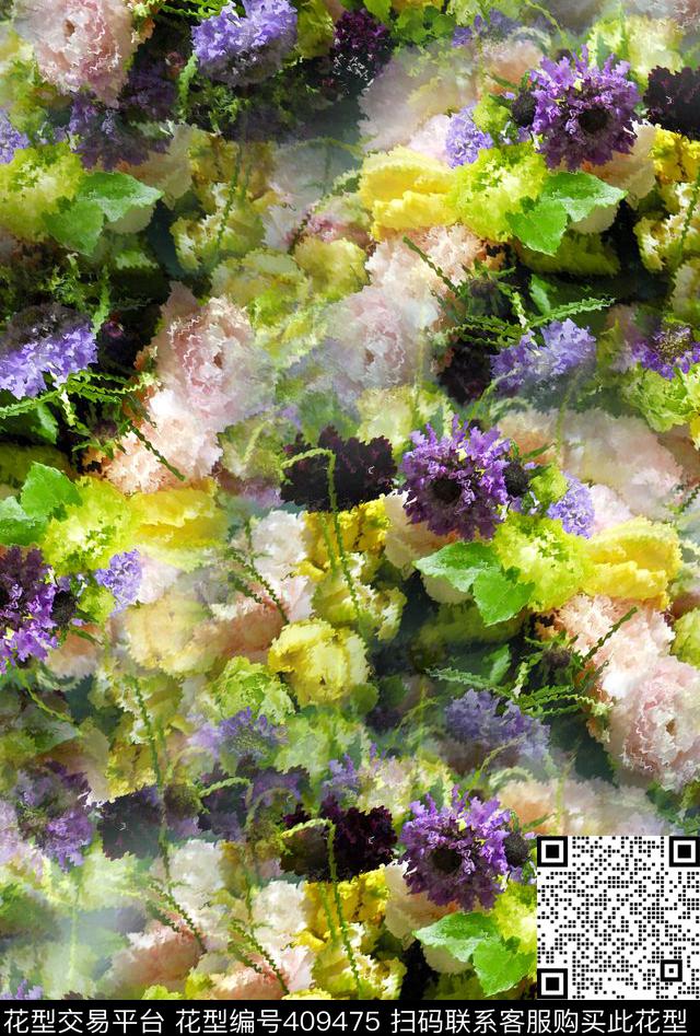 VALENTINO华伦天奴春夏华亿平台花朵数码印花华亿平台下载（图片编号: 409475） - 瓦栏（Walan）