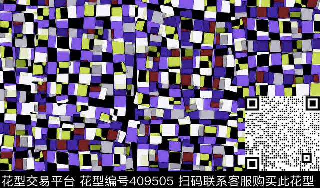 抽象几何传统印花华亿平台下载（图片编号: 409505） - 瓦栏（Walan）