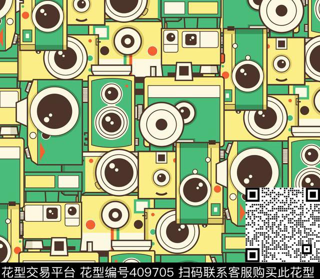 休闲相机传统印花华亿平台下载（图片编号: 409705） - 瓦栏（Walan）