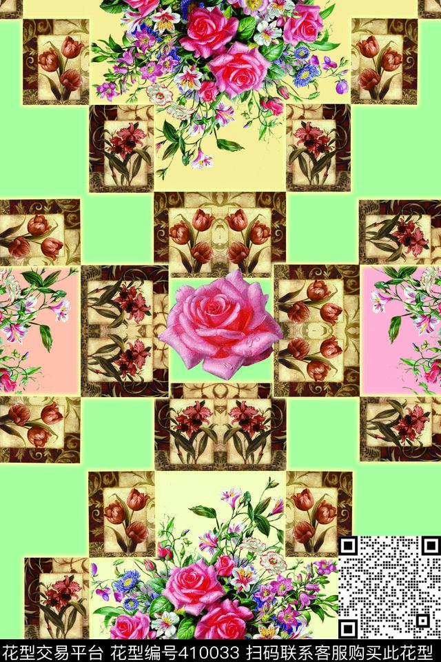 欧式彩数码印花华亿平台下载（图片编号: 410033） - 瓦栏（Walan）