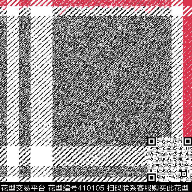 爱尔兰格子几何传统印花华亿平台下载（图片编号: 410105） - 瓦栏（Walan）