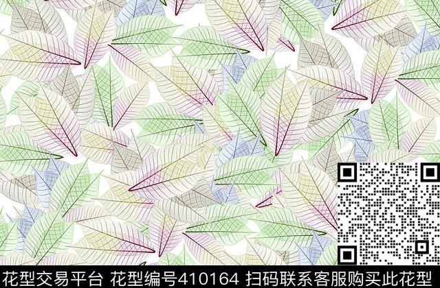 休闲浅色数码印花华亿平台下载（图片编号: 410164） - 瓦栏（Walan）