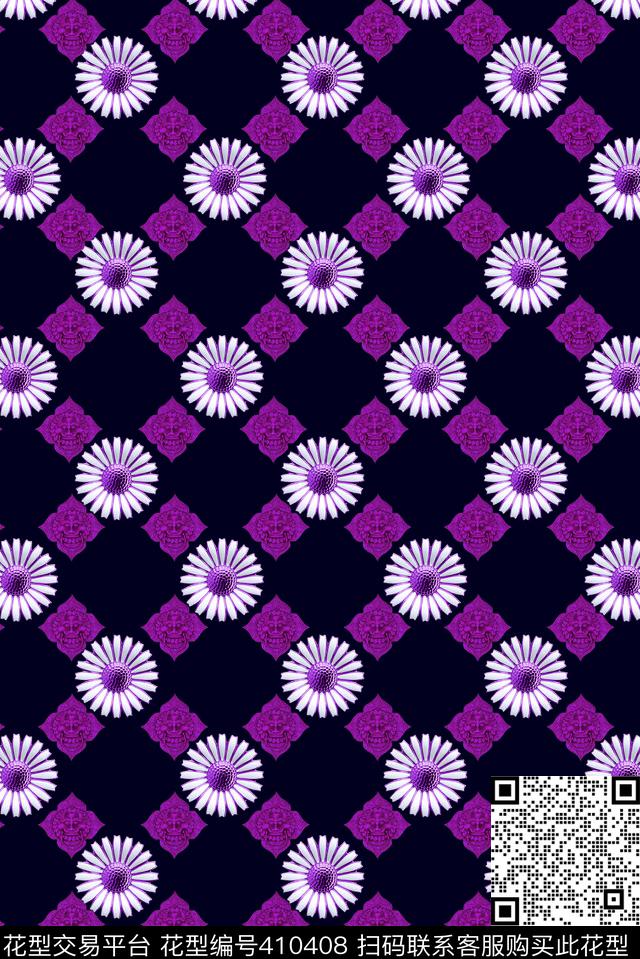 戏曲人物中国风脸谱数码印花华亿平台下载（图片编号: 410408） - 瓦栏（Walan）