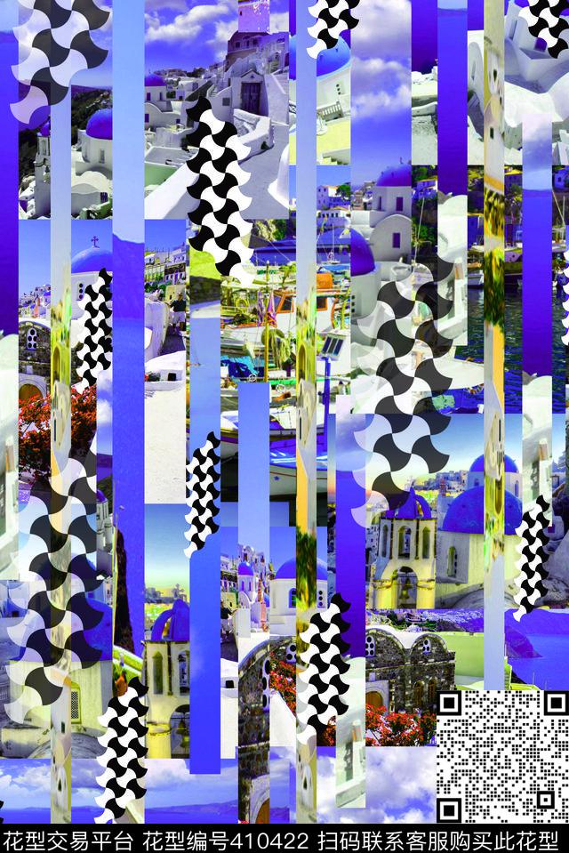 戏曲人物中国风脸谱数码印花华亿平台下载（图片编号: 410422） - 瓦栏（Walan）