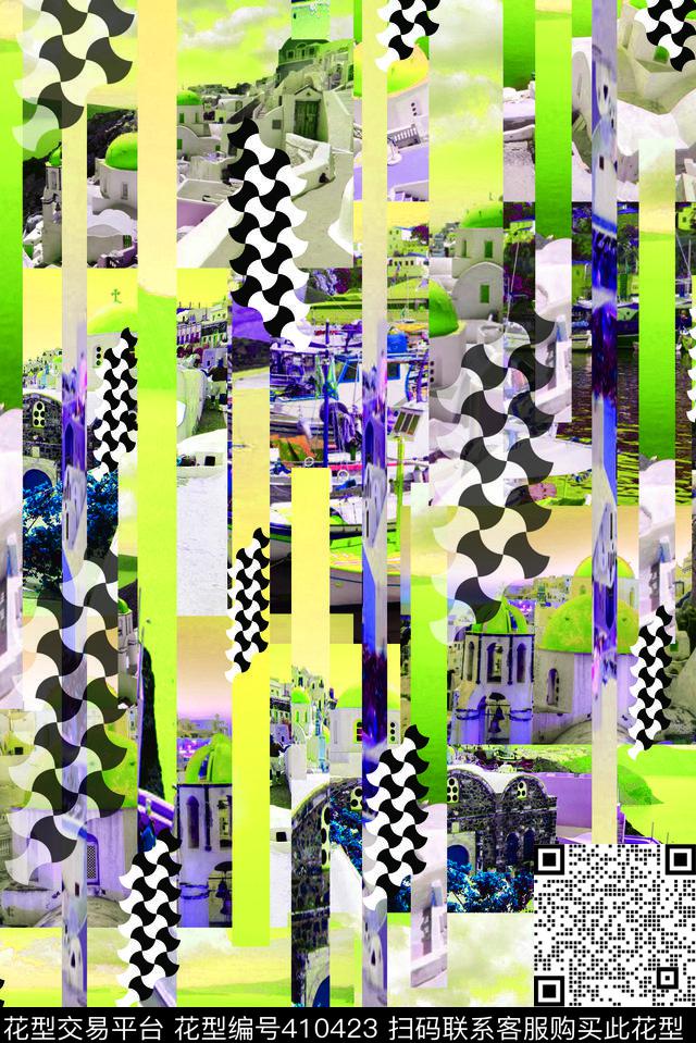 戏曲人物中国风脸谱数码印花华亿平台下载（图片编号: 410423） - 瓦栏（Walan）