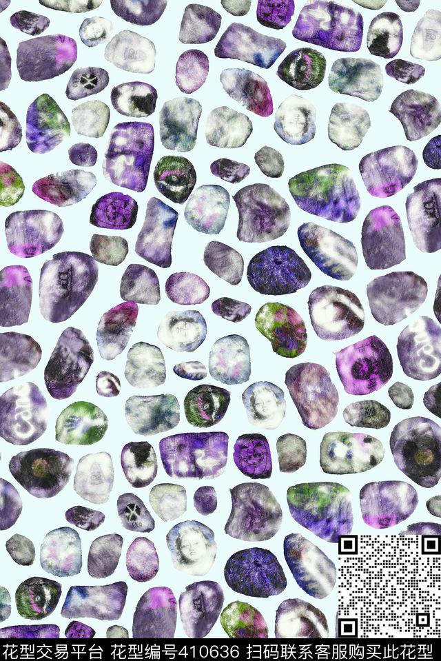 戏曲人物中国风脸谱数码印花华亿平台下载（图片编号: 410636） - 瓦栏（Walan）