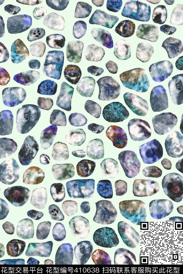 戏曲人物中国风脸谱数码印花华亿平台下载（图片编号: 410638） - 瓦栏（Walan）