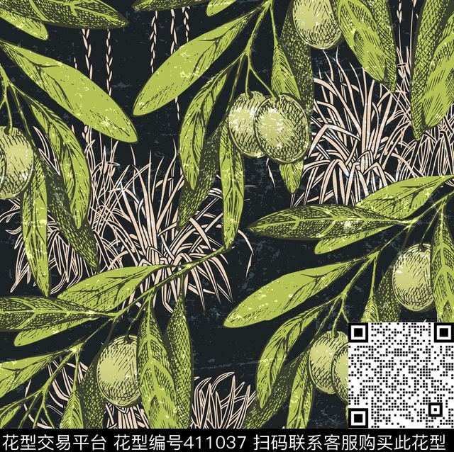 休闲个性花朵传统风格传统印花华亿平台下载（图片编号: 411037） - 瓦栏（Walan）