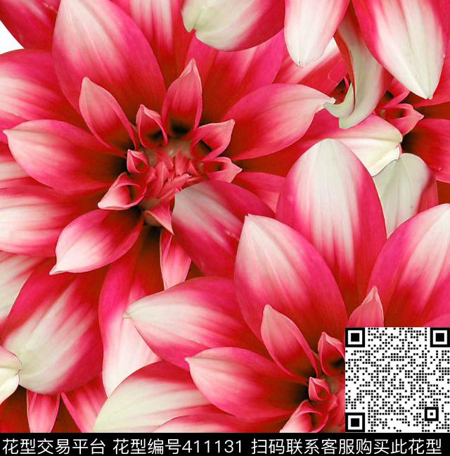 潮流服装华亿平台花卉数码印花华亿平台下载（图片编号: 411131） - 瓦栏（Walan）