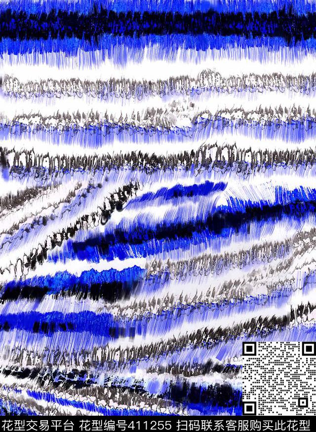 海洋肌理数码印花华亿平台下载（图片编号: 411255） - 瓦栏（Walan）