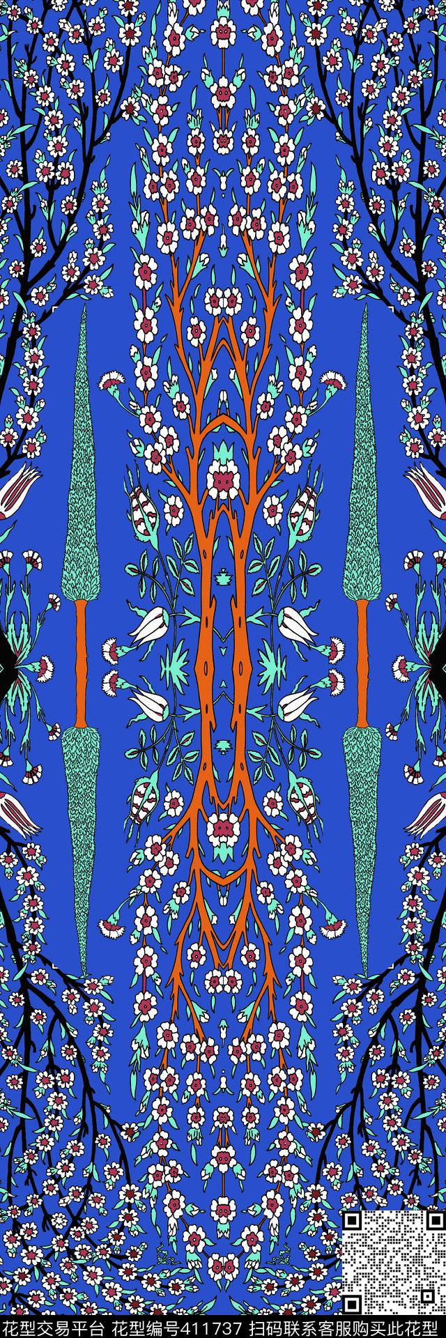 戏曲人物中国风脸谱数码印花华亿平台下载（图片编号: 411737） - 瓦栏（Walan）