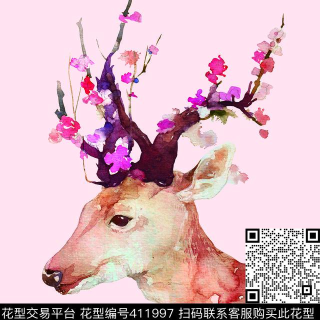 鹿数码印花华亿平台下载（图片编号: 411997） - 瓦栏（Walan）