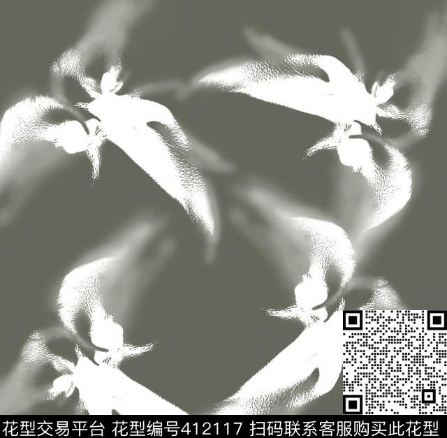 白传统印花华亿平台下载（图片编号: 412117） - 瓦栏（Walan）