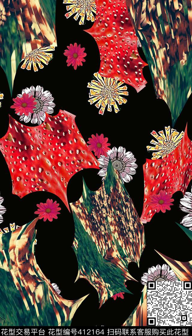 女装四方连续花鸟植物
动物皮纹数码印花华亿平台下载（图片编号: 412164） - 瓦栏（Walan）