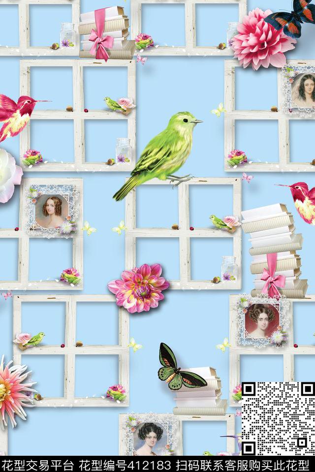 清新家纺都市雅致数码数码印花华亿平台下载（图片编号: 412183） - 瓦栏（Walan）