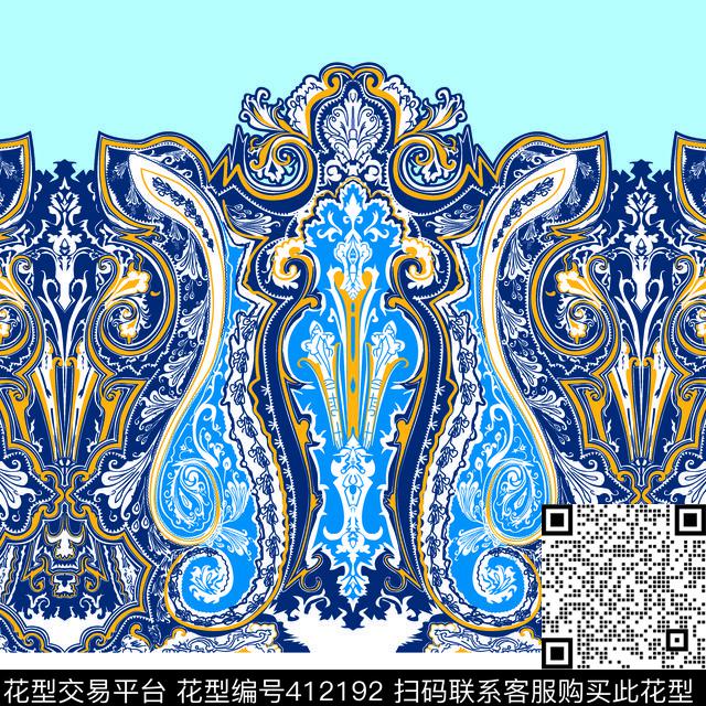 罗马纹传统印花华亿平台下载（图片编号: 412192） - 瓦栏（Walan）